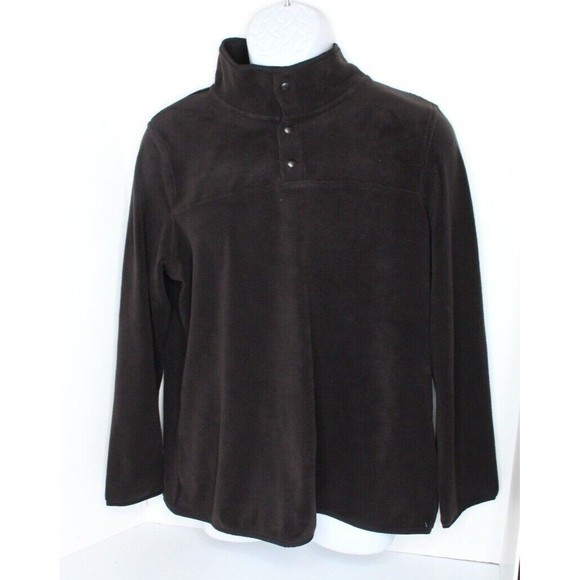 32 DEGREES Womens Midweight Snap Arctic  Pullover Large - Picture 1 of 3